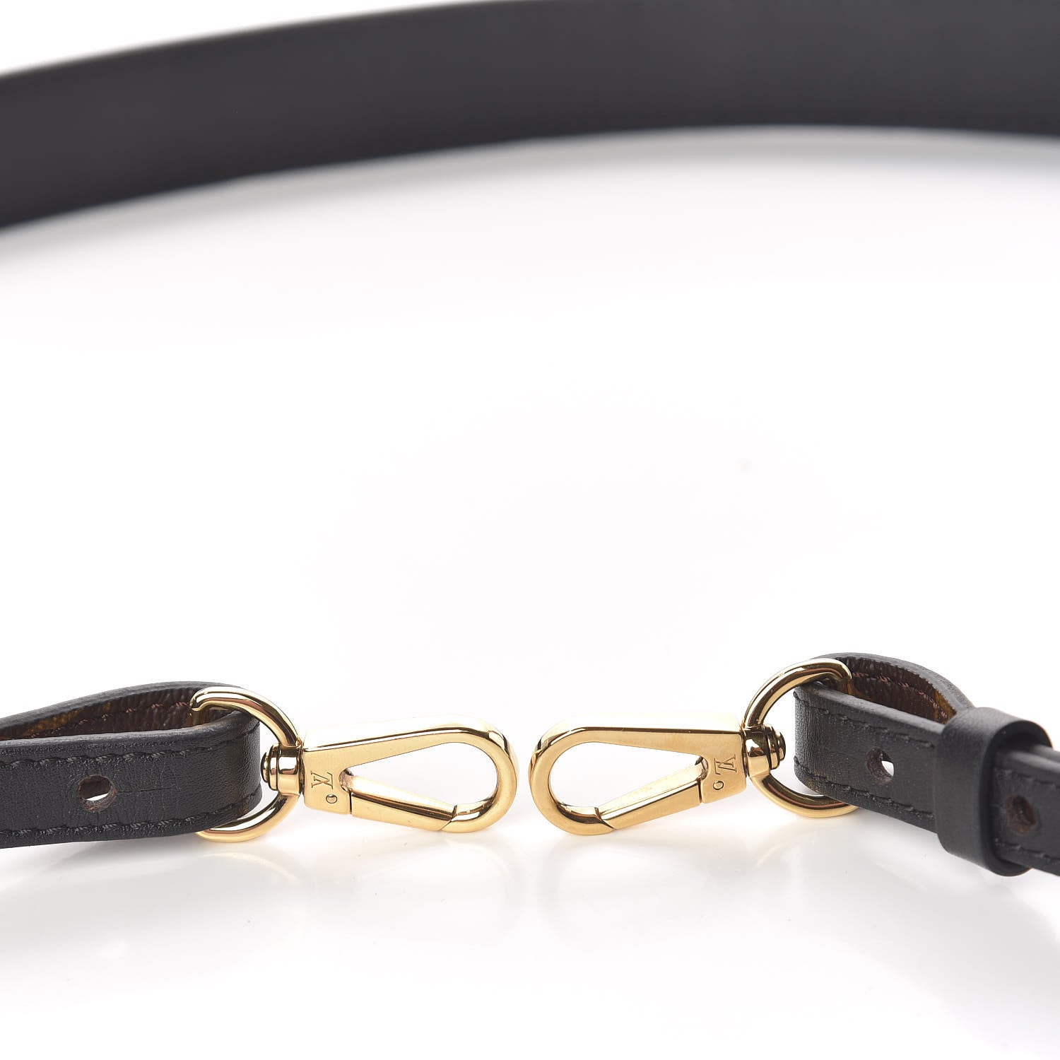 Louis Vuitton Monogram Bandouliere Shoulder Strap XL Black 5 of 5