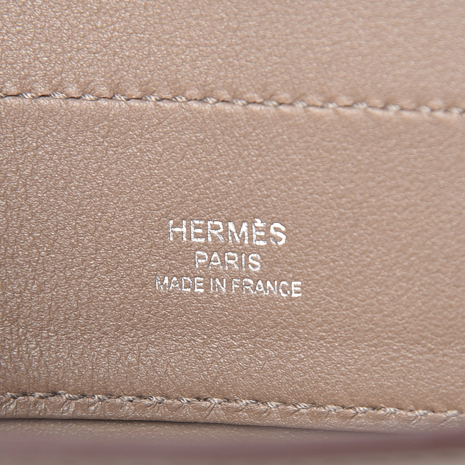 Hermes Milo Lambskin Swift Mini Aline Etoupe 8 of 10