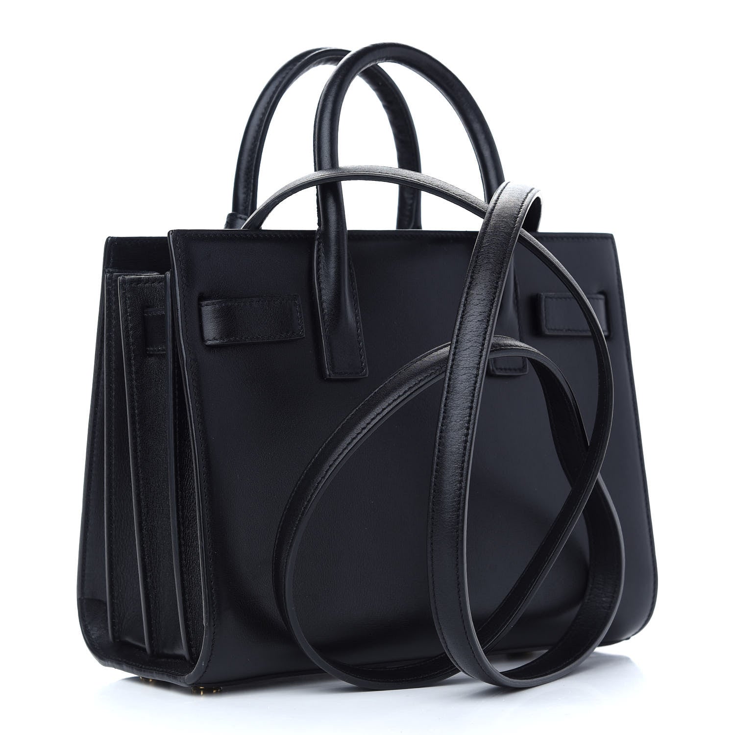 Saint Laurent Calfskin Nano Sac de Jour Black 3 of 11