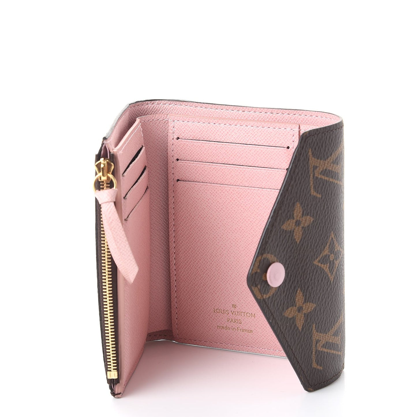 Monogram Victorine Wallet Rose Ballerine