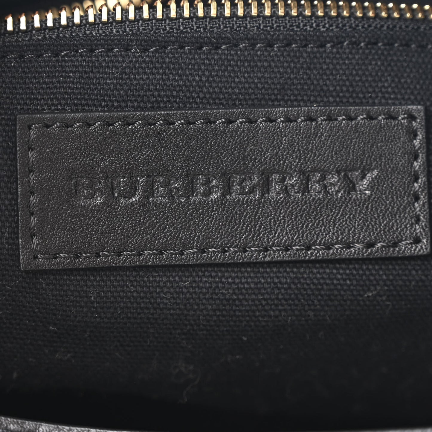 Canvas Mega Check Studded Medium Ashby Bucket Bag Black