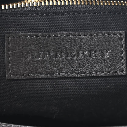 Burberry Canvas Mega Check Studded Medium Ashby Bucket Bag Black 6 of 10