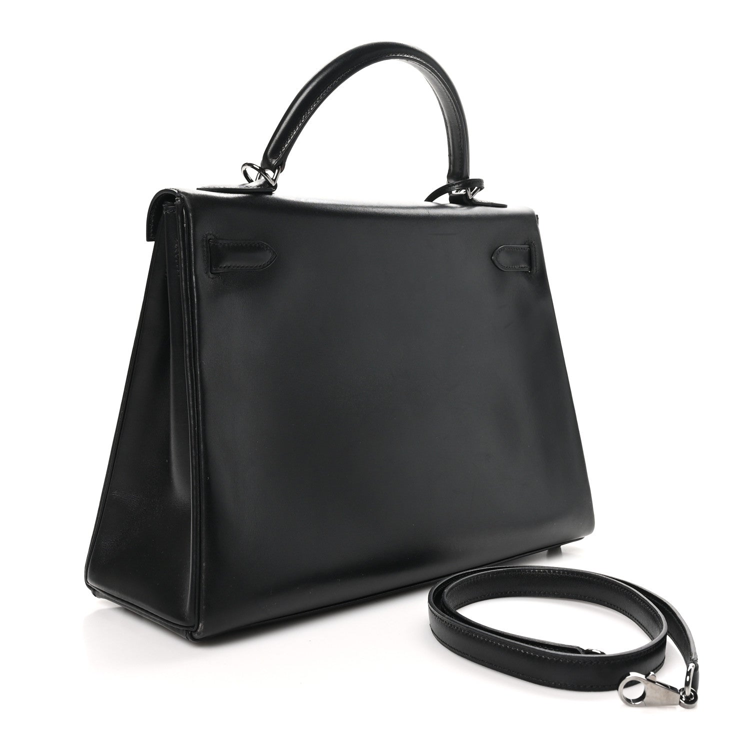 Hermes Box Kelly Retourne 32 Black 2 of 12