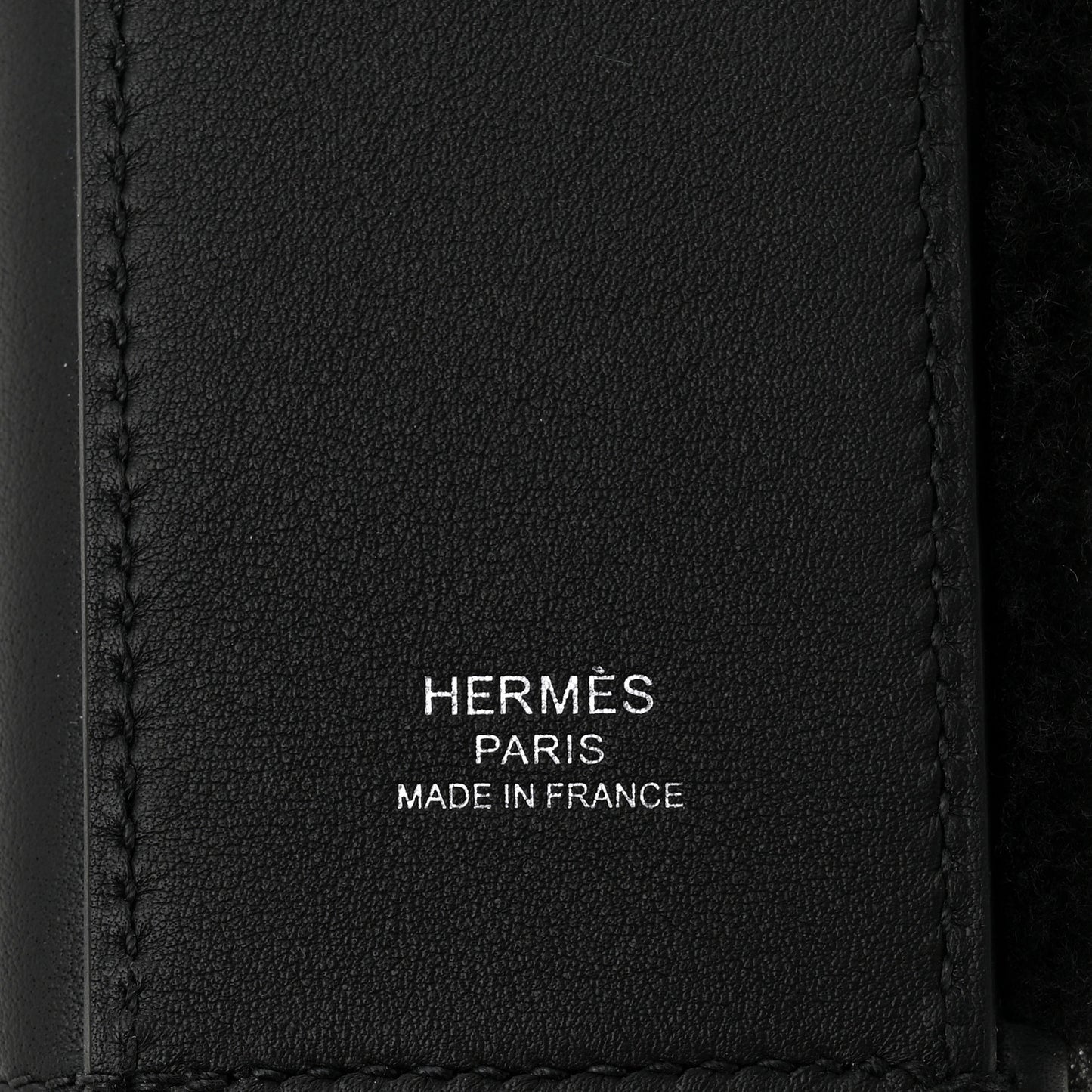 Swift Shearling Pocket Kelly Shoulder Strap Black