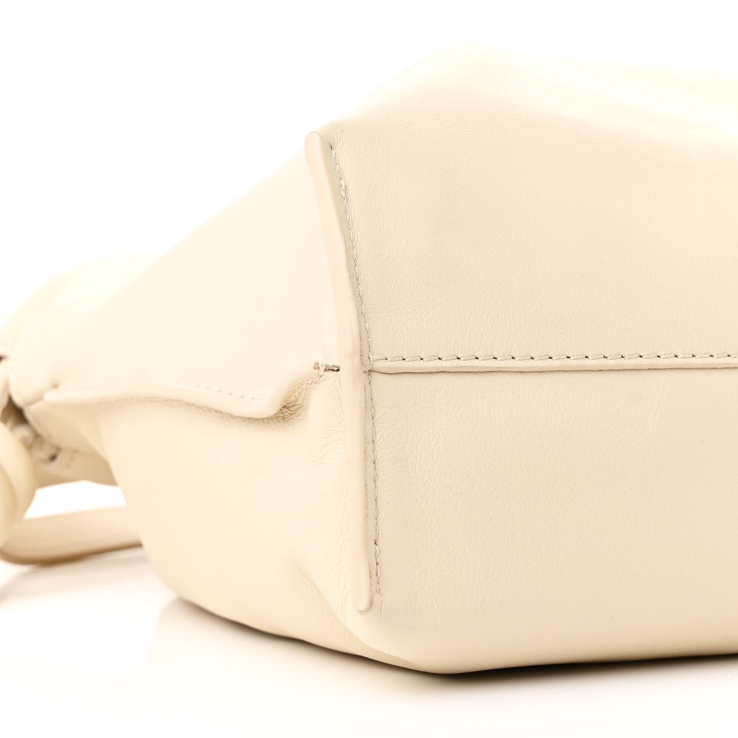 Loewe Calfskin Mini Flamenco Knot Clutch Angora 8 of 9