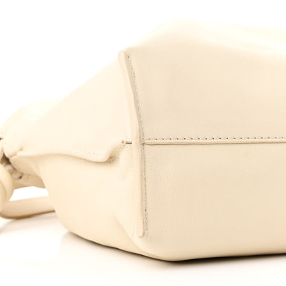 Loewe Calfskin Mini Flamenco Knot Clutch Angora 8 of 9