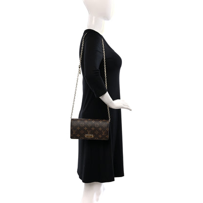 Louis Vuitton Monogram Lily Wallet On Chain 3 of 8