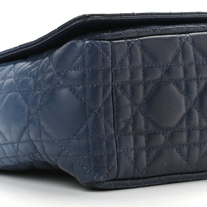 Christian Dior Lambskin Cannage Gradient Large Caro Bag Indigo Blue 8 of 10