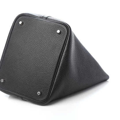 Hermes Taurillon Clemence Picotin Lock 22 MM Black 10 of 10