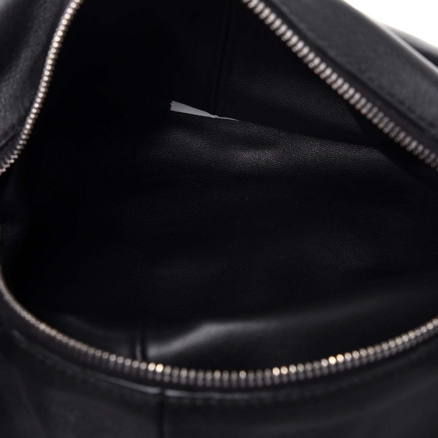 Calfskin Mini Double Knot Bag Black