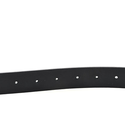 Chanel Calfskin Crystal CC Scarab Belt 80 32 Black 4 of 4