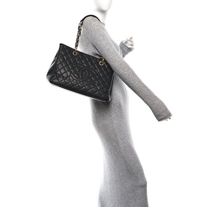 Chanel Caviar Quilted Grand Shopping Tote GST Black 2 of 10