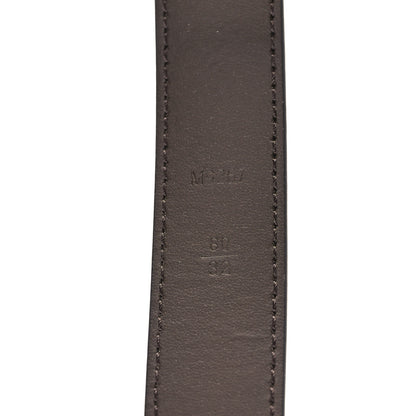 Louis Vuitton Mini Damier Ebene 25mm LV Initiales Belt 80 32 4 of 6