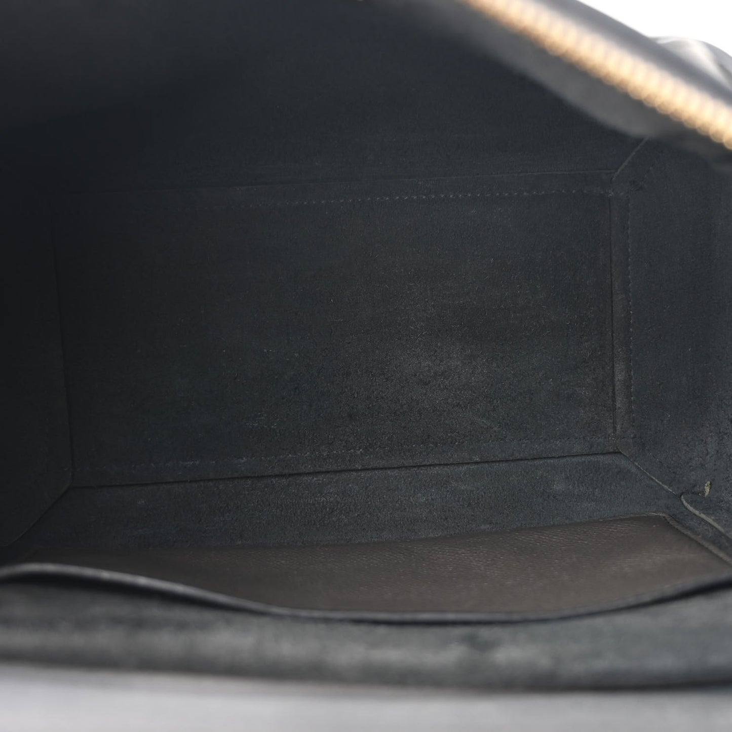 Baby Grained Calfskin Micro Belt Bag Grey