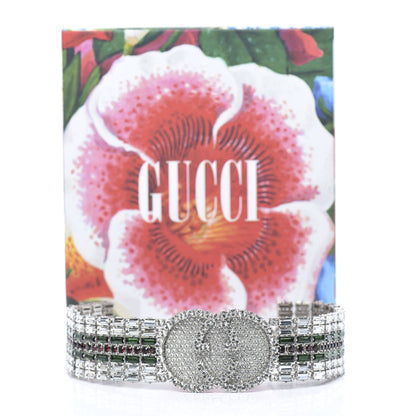 Gucci Crystals Double G Web Tennis Choker Necklace Multicolor 5 of 5