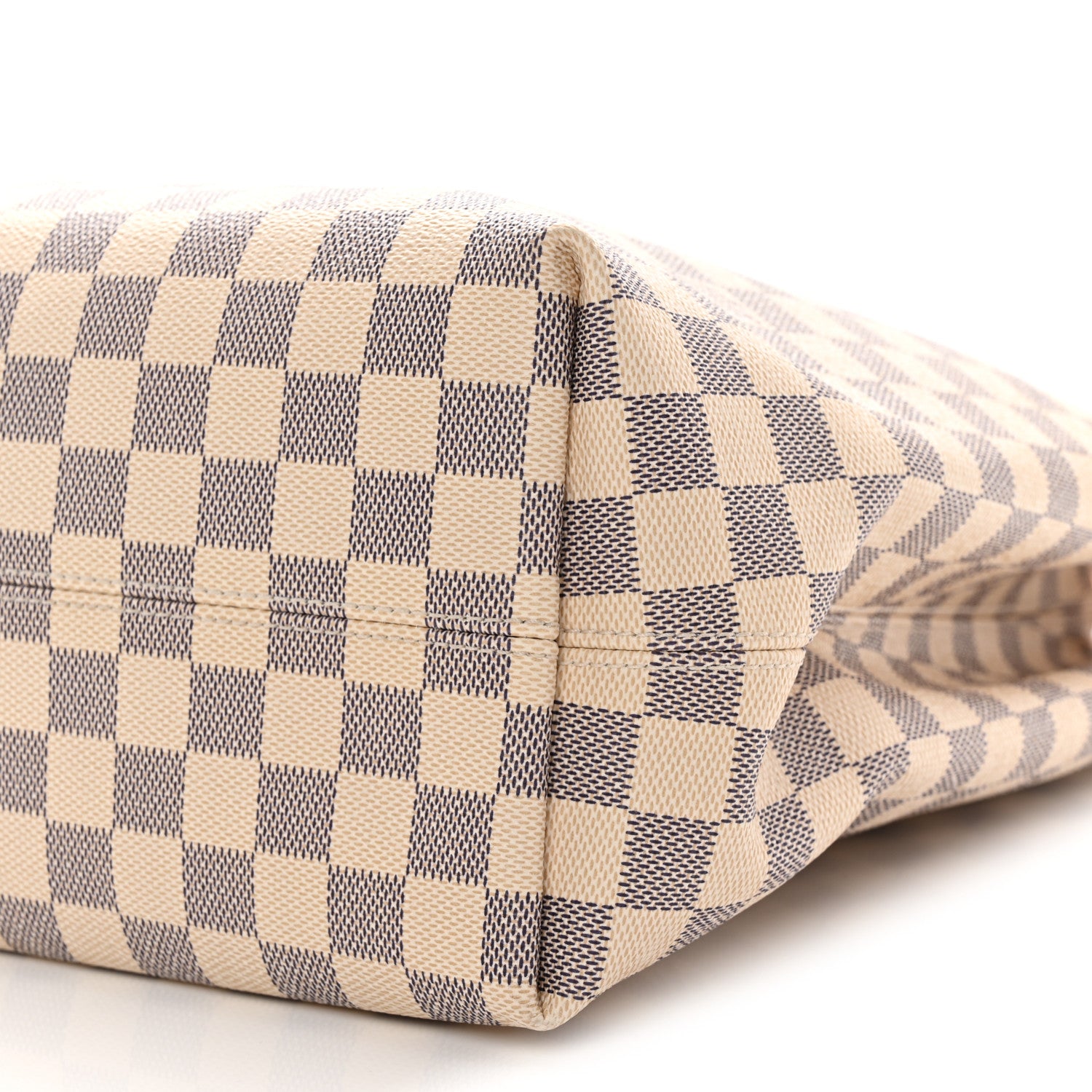 Louis Vuitton Damier Azur Graceful MM Rose Ballerine 8 of 8