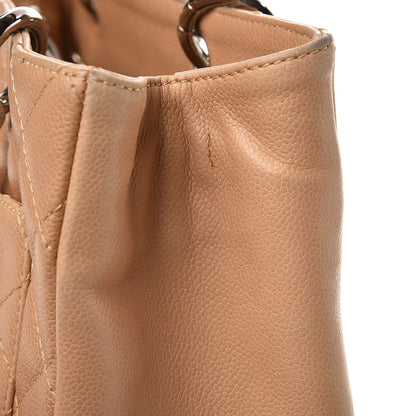 Chanel Caviar Quilted Grand Shopping Tote GST Beige 10 of 18