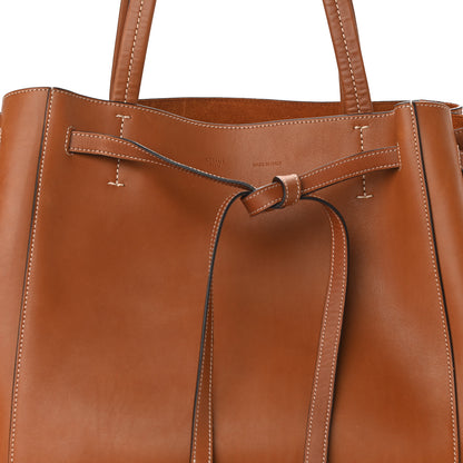 Celine Smooth Calfskin Small Tassel Cabas Phantom Camel 7 of 11