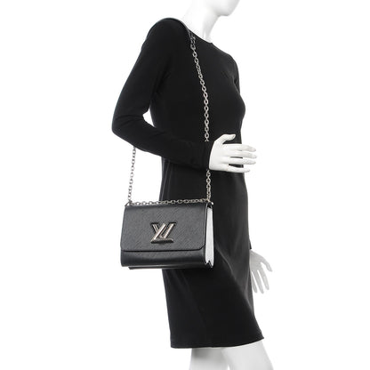 Louis Vuitton Epi Twist Shoulder Bag MM Black 2 of 8