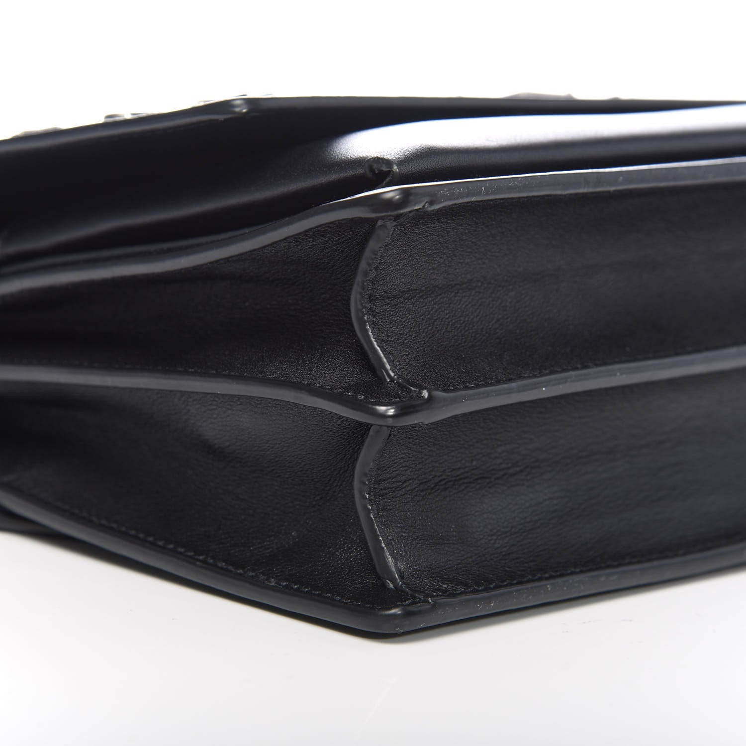 Saint Laurent Calfskin Stars and Hearts Medium Monogram Sunset Black 7 of 9