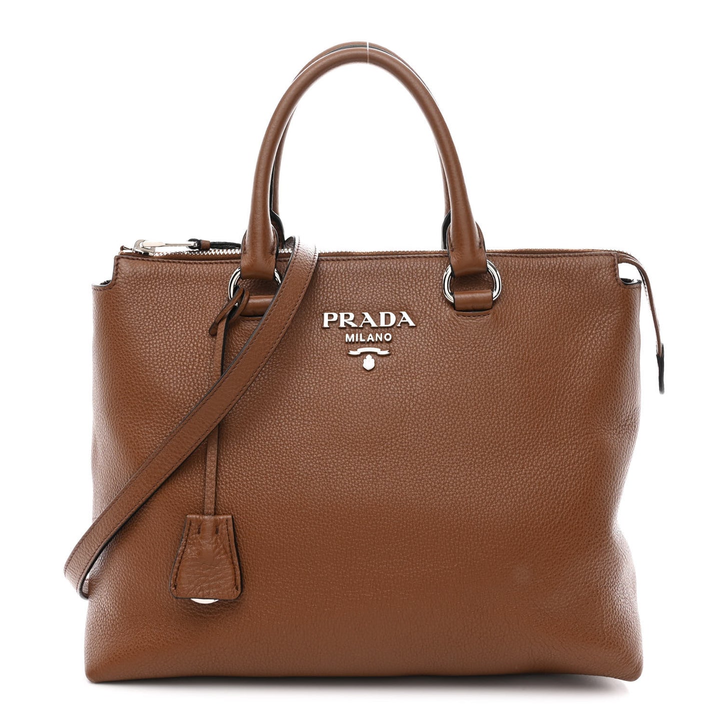 Vitello Phenix Tote Nocciolo