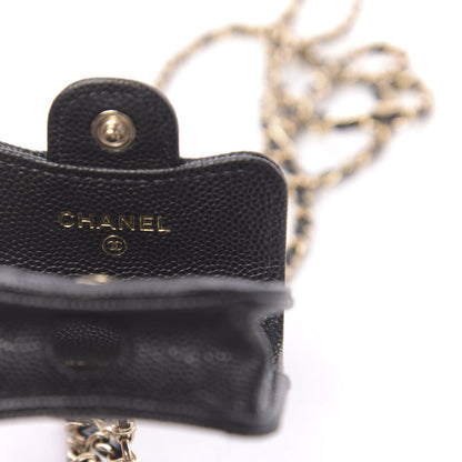 Chanel Caviar Quilted Airpods Pro Case Black 7 of 9