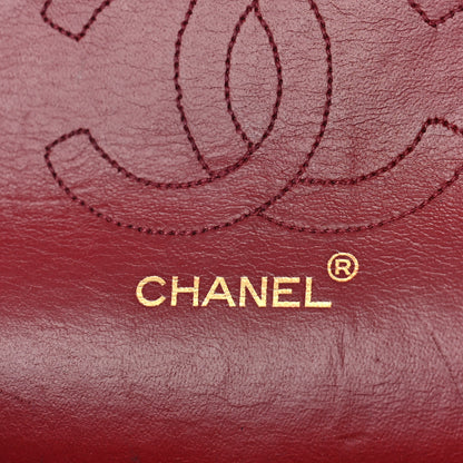 Chanel Lambskin Quilted Medium Double Flap Black 5 of 15