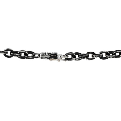 Chrome Hearts Sterling Silver Paper Chain Necklace 5 of 5