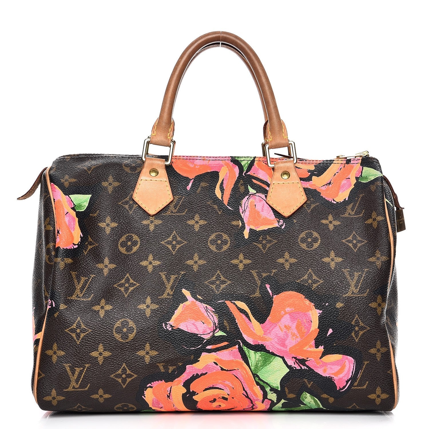 Louis Vuitton Monogram Roses Speedy 30 1 of 20