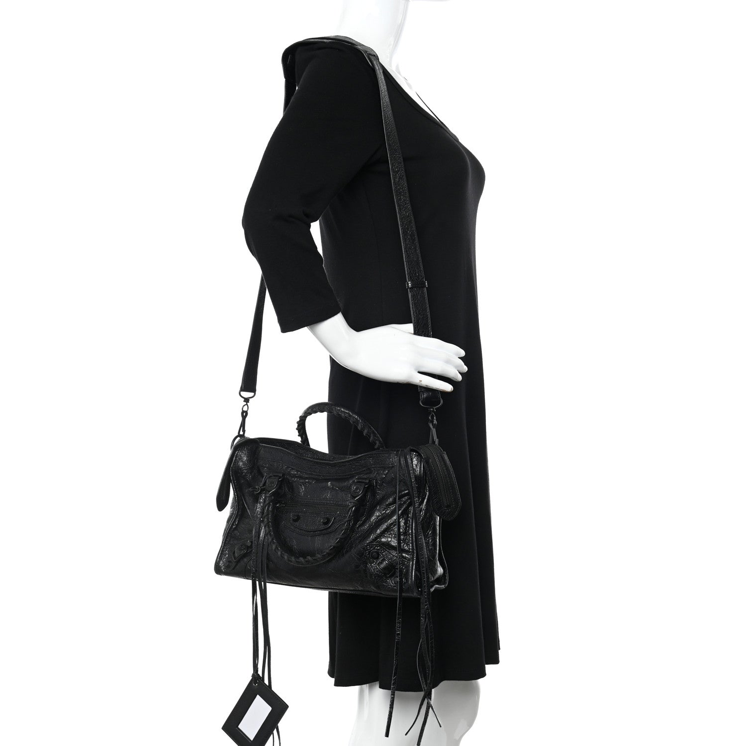 Balenciaga Agneau Arena Classic Black Hardware S City Black 2 of 12