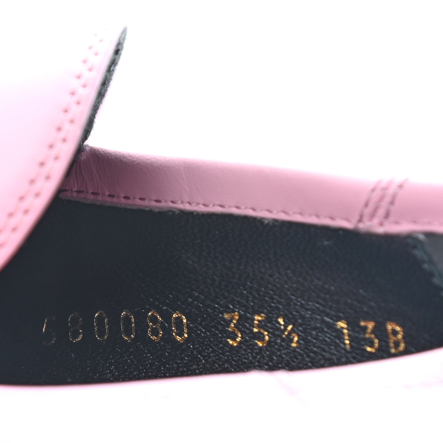Gucci Lambskin Mystic Cat Womens Brixton Horsebit Loafers 35.5 Perfect Pink 8 of 9