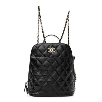 Chanel Shiny Calfskin My Pocket Backpack Black 1 of 10