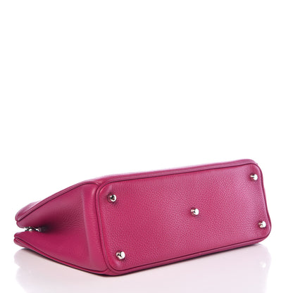 Christian Dior Calfskin Medium Diorissimo Bag Toxic Purple 6 of 12