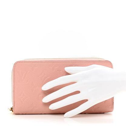 Louis Vuitton Empreinte Zippy Wallet Rose Poudre 2 of 7