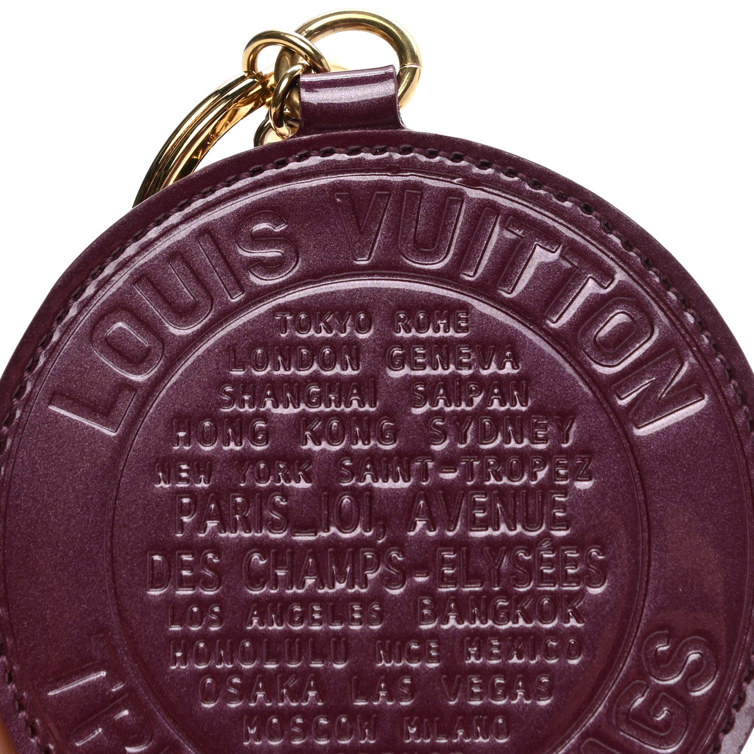 Louis Vuitton Vernis Trunks and Bags Bag Charm Violet 3 of 3