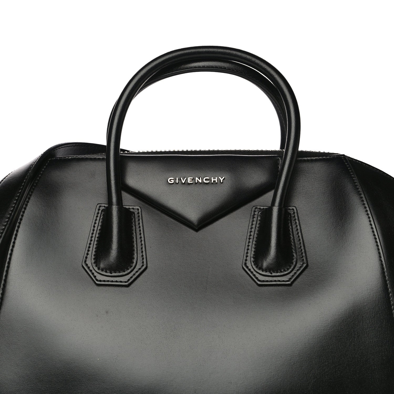 Givenchy Shiny Lord Calfskin Medium Antigona Black 17 of 17
