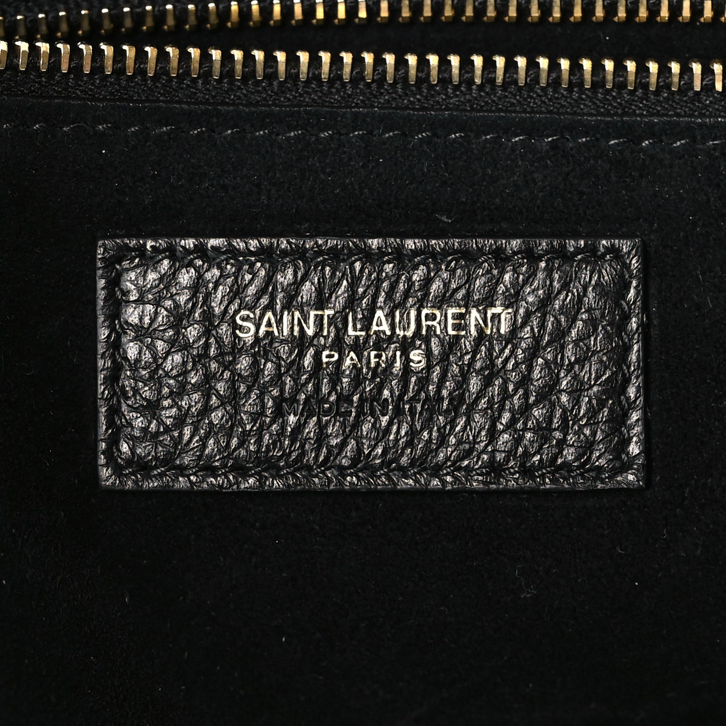 Grained Deerskin Bea Tote Black