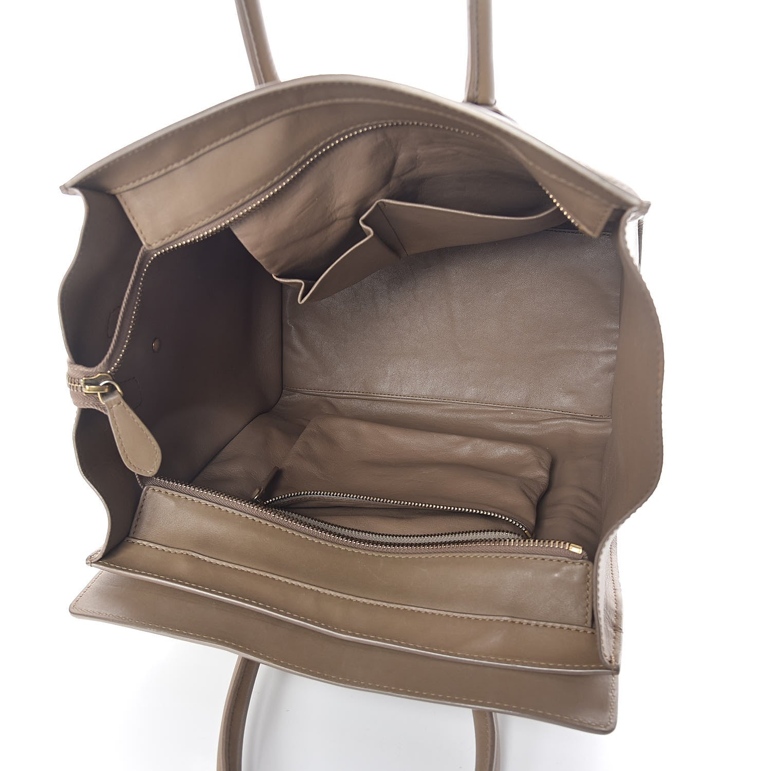 Celine Smooth Calfskin Mini Luggage Dune 5 of 15