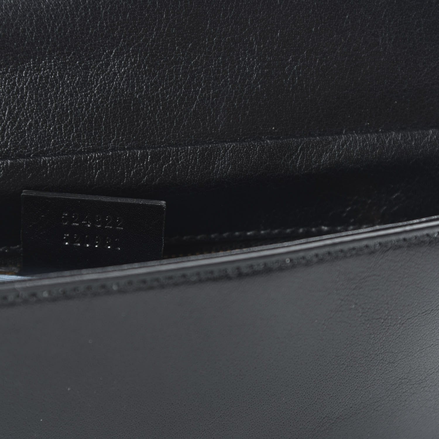 Gucci Calfskin Diagonal GG Medium Thiara Double Envelope Shoulder Bag Emerald Green Black 9 of 10