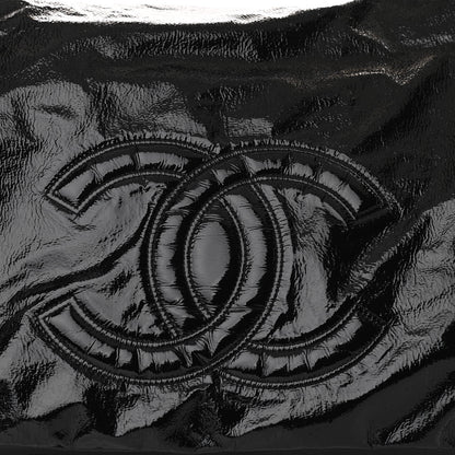 Chanel Vinyl XL Rock and Chain Flap Black 8 of 10