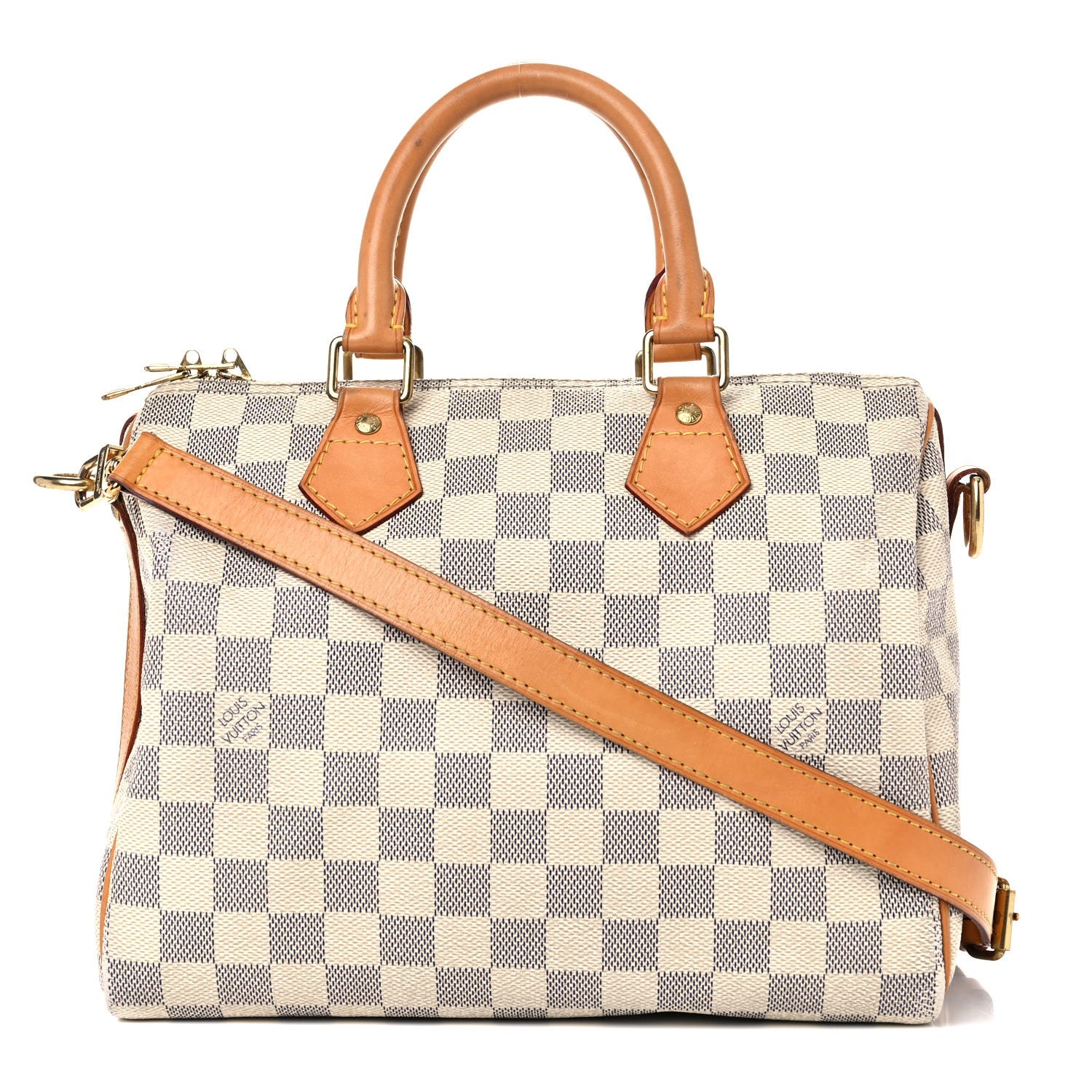 Louis Vuitton Damier Azur Speedy Bandouliere 25 2 of 17