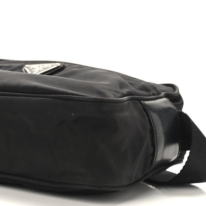 Prada Nylon Tessuto Messenger Bag Black 8 of 8