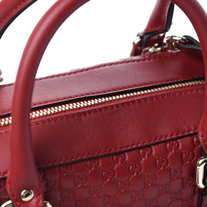 Gucci Soft Microguccissima Medium Crossbody Bag Rosso 8 of 11