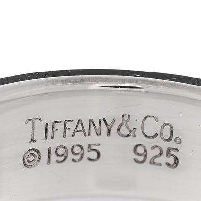 Tiffany Sterling Silver Atlas Ring 51 5.75 4 of 4