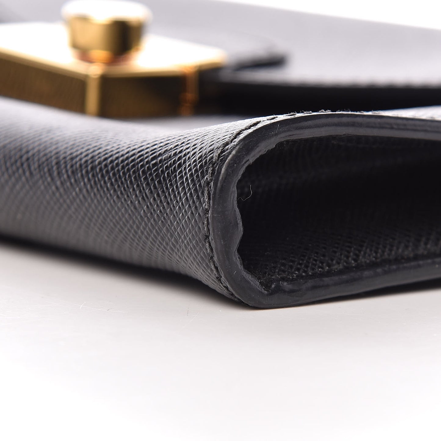 Saffiano Sound Clutch Black