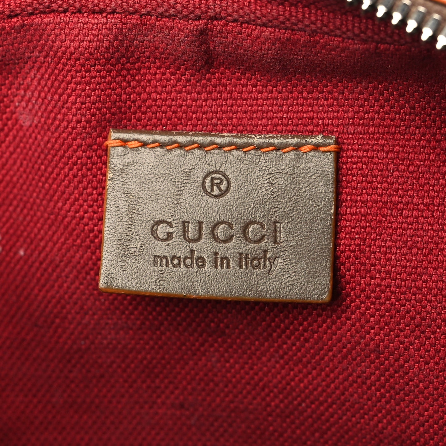 GG Supreme Monogram Web Small Shoulder Bag Brown