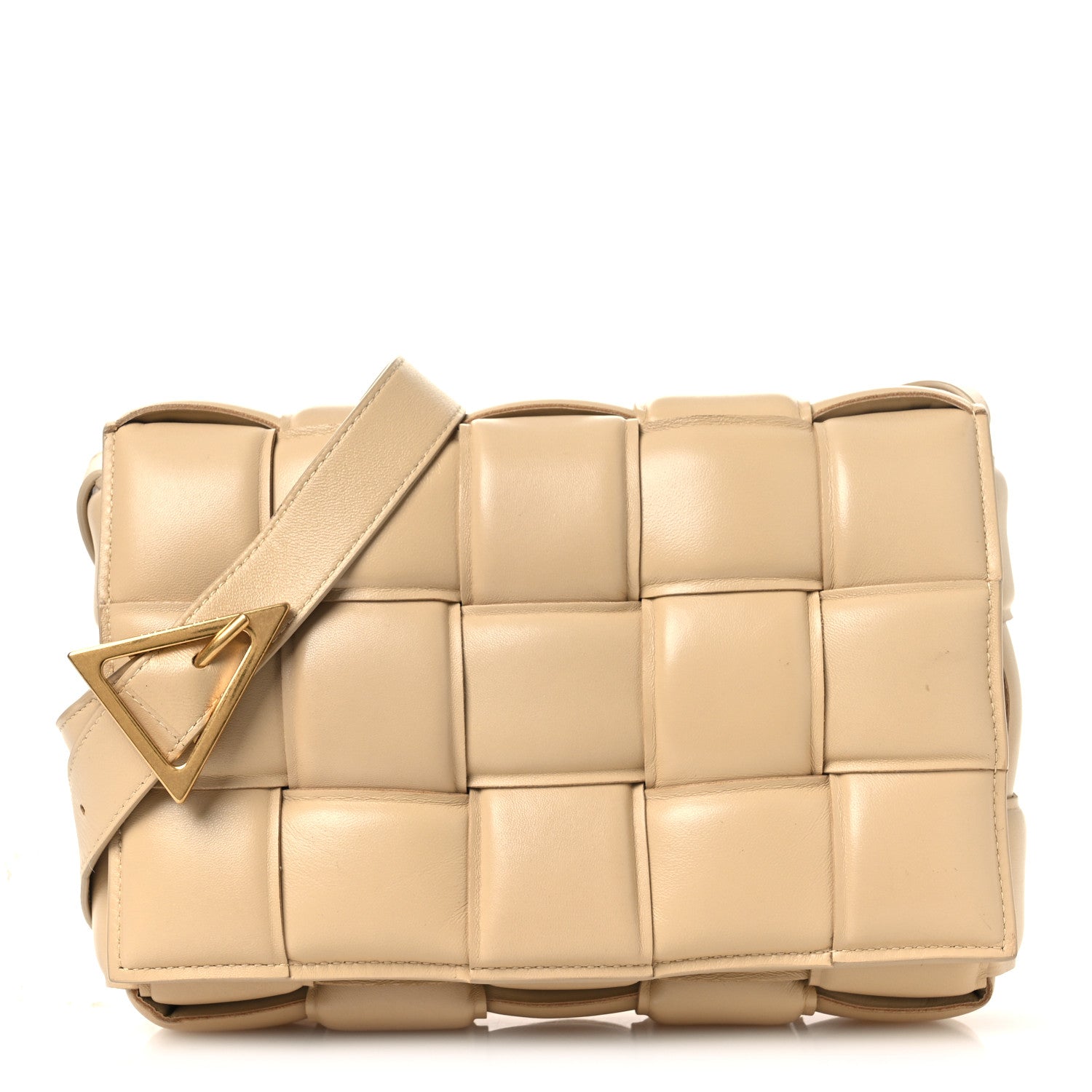 Bottega Veneta Nappa Maxi Intreccio Padded Cassette Crossbody Bag Porridge 1 of 12