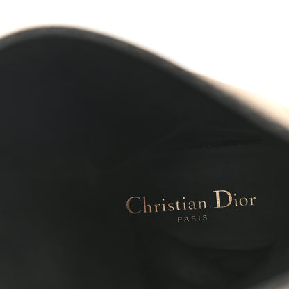 Christian Dior Technical Fabric Calfskin D-Major Boots 37.5 Taupe Black 7 of 8