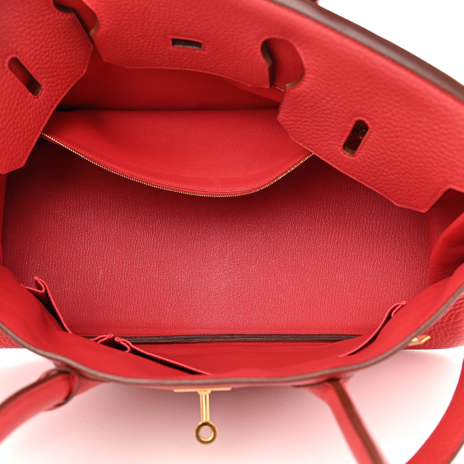 Hermes Taurillon Clemence JPG Shoulder Birkin II 42 Bougainvillea 4 of 9