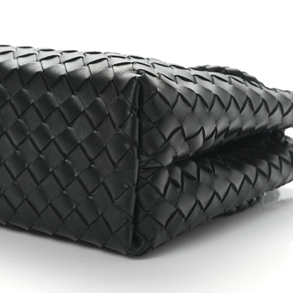 Bottega Veneta Nappa Intrecciato Medium Andiamo Shoulder Bag Black 8 of 8